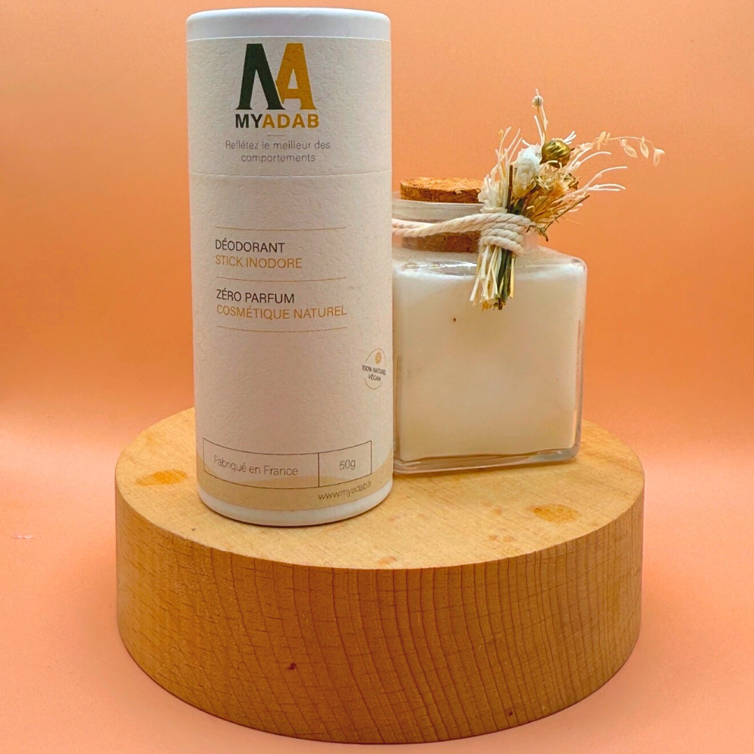 DÉODORANT Sans parfum, 100% naturel