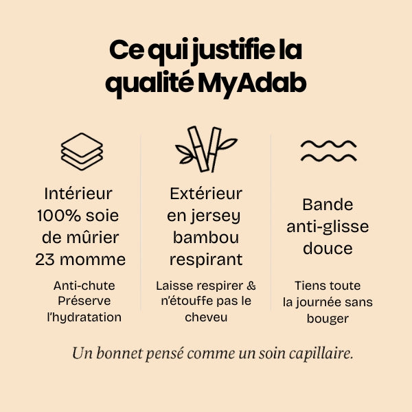 Sous-Hijab Soin Capillaire - réduit la chute