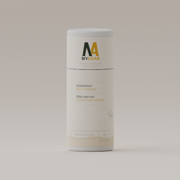 DÉODORANT Sans parfum, 100% naturel