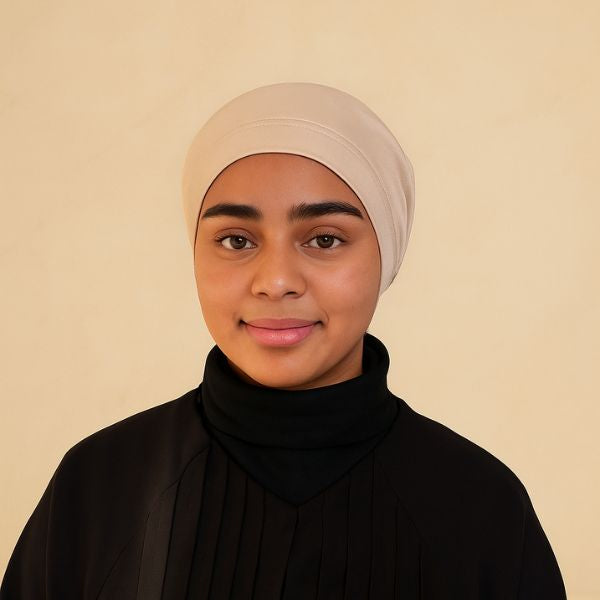 SOUS-HIJAB SOIE DE MÛRIER — pour des cheveux protégés